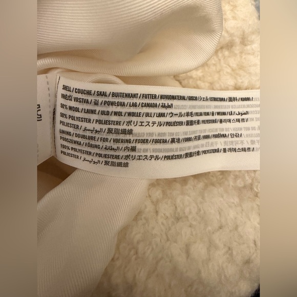 Abercrombie & Fitch Wool-Blend Bomber Jacket - Picture 9 of 9